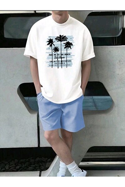 MAGORS Stil-X ADVENTURE PRINTED Oversize kroj KRATKI OGRAT, 1% 100% pamuk, MU...