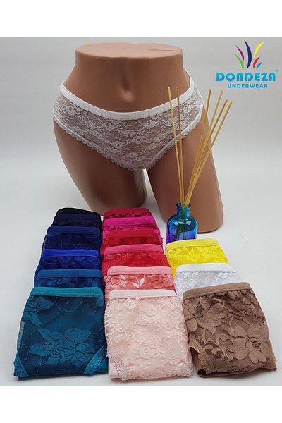 Dondeza 104 BYN LACE BIKINI PANTIES 6 PIECES