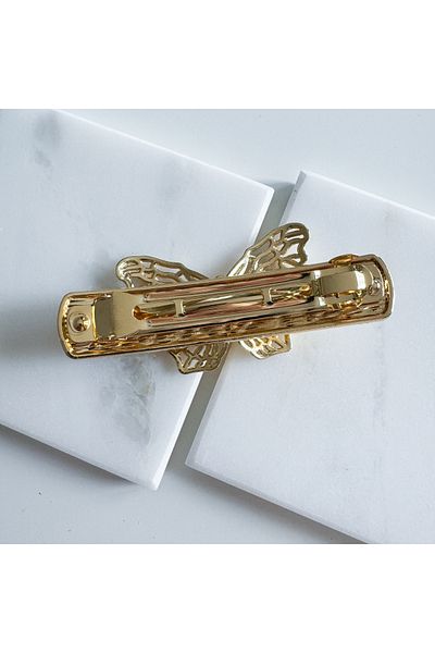CHARMLUCKY Metal Butterfly Pattern Automatic Buckle