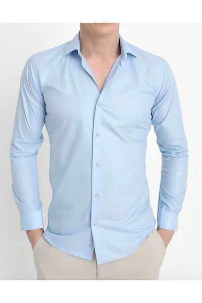 Ünal Giyim Мъжка риза Slim Cut SLIM