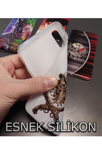 CASPER Via E3 Uyumlu Kılıf Desen Baskılı Silikon Sevimli Pandalar STK:166 CP-fT4I0jf