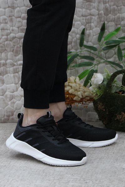 Kinetix Lıster TX 4FX Black White X-SOFT Soft Sole Sneaker Men's Shoes
