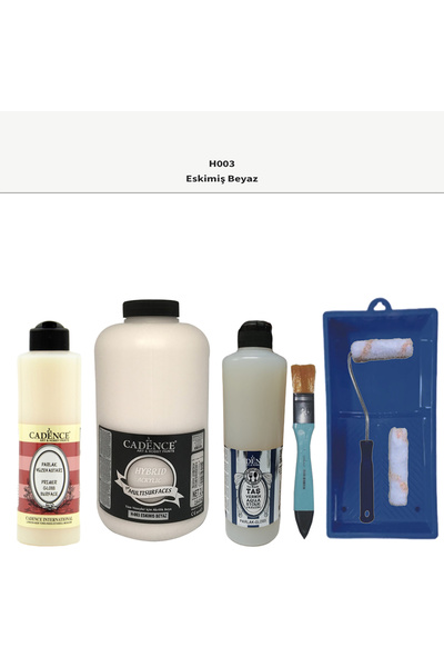 Cadence Banyo Mutfak Boyası-Cadence Multi H-003 Eskimiş Beyaz 2Lt Pya 500Ml T...