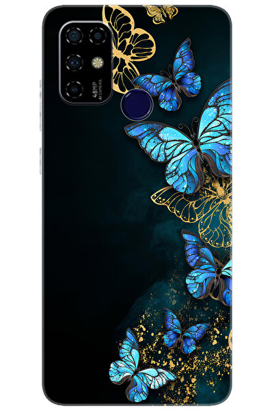 CASPER Via F20 Uyumlu Kılıf Desen Baskılı Silikon Kelebekler STK:721 CP-2fg1QkL
