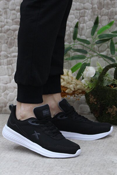 Kinetix Nancy TX 4FX Μαύρο Λευκό Άνετα Unisex Παπούτσια Sneaker