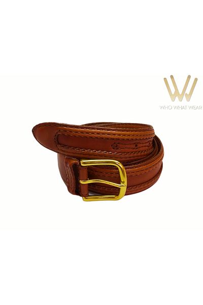GÖN MEN'S 100% LEATHER HANDMADE BELT (SUF)