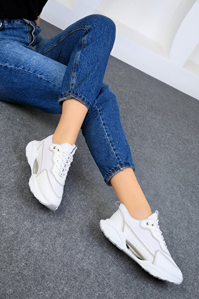 SOHO Dámské bílé tenisky 19007