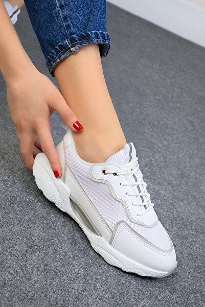 SOHO Dámské bílé tenisky 19007