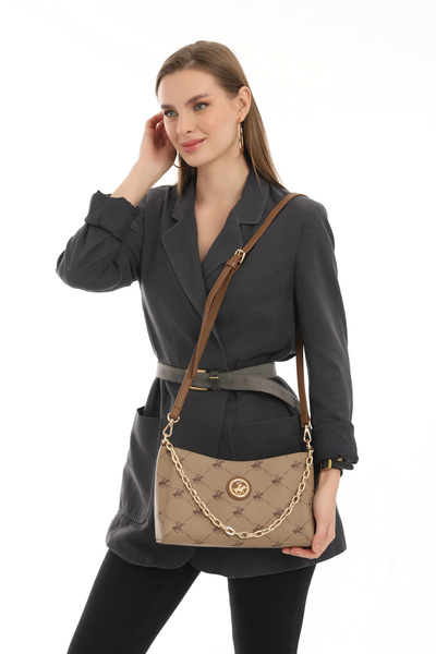 Beverly Hills Polo Club Light Mink Women's Shoulder Bag 05BHPC8024