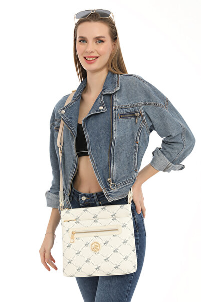 Beverly Hills Polo Club White Women's Shoulder Bag 05BHPC8011