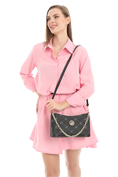 Beverly Hills Polo Club Black Women's Shoulder Bag 05BHPC8024
