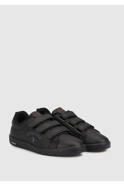 U.S. Polo Assn. Singer Black Women's Sneakers - Comfortable and Stylish