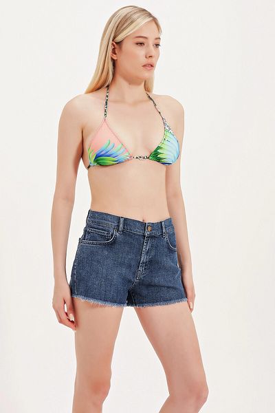 ZEKİ Pantaloni scurți din denim