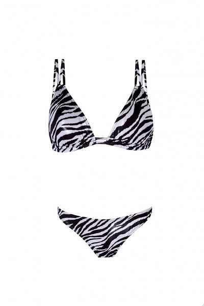 ZEKİ Μπικίνι με σχέδιο Zebra