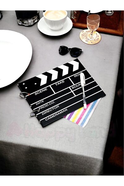 Happyland ألبوم صور ذاتي الصنع بتصميم Clapperboard