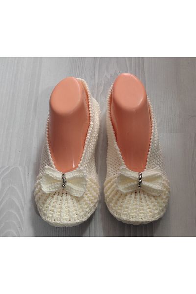 Kevser nur tuhafiye Hand-knitted Ballerinas