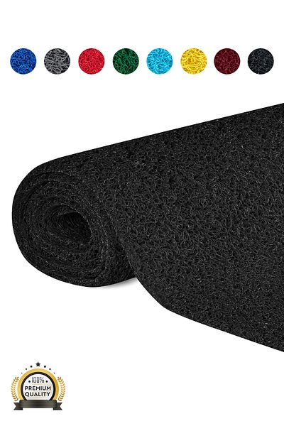 TBMPLASTİK Curly Mat Non-Slip Base Carpet Runner Door Mat