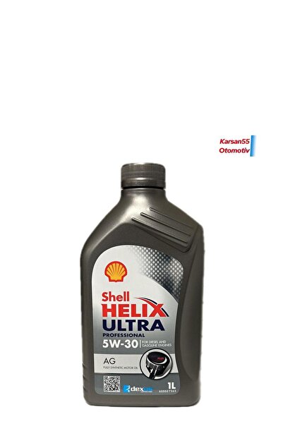 SHELL HELİX ULTRA AG 5W/30 1LT ÜRETİM 2023