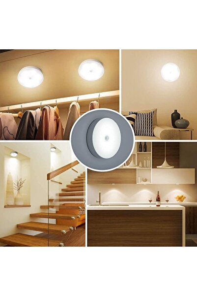 Wanderlust Hareket Sensörü Işığı Dolap Merdiven Dolap Altı Yatak Odası Mutfak Banyo Koridor Işığı LED 1 Adet