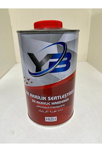 yb yılmaz boya YB 2K AKRİLİK SERTLEŞTİRİCİ 1 LT YENİ AMBALAJ