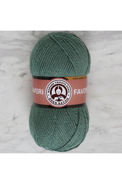 Ören Bayan Ören Favourite Knitting Yarn Green (132)
