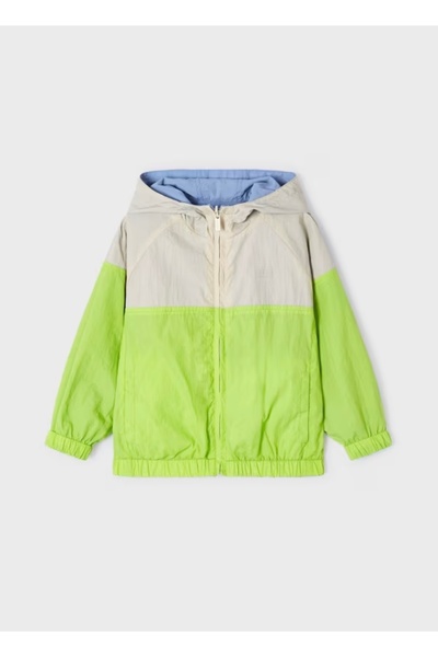 MAYORAL LİMİ erkek çocuk yumuşak dokulu çift taraflı yağmurluk rüzğarlık