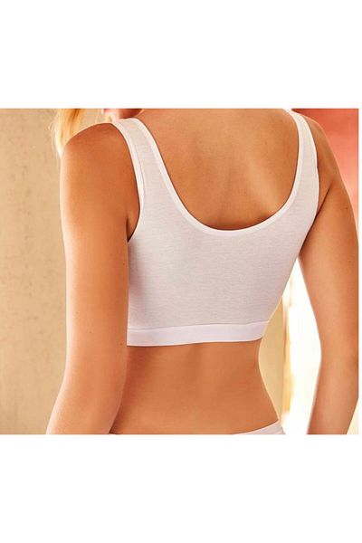 RenkliEvren Σουτιέν Bustier με χοντρό λουράκι και αφαιρούμενο μαξιλαράκι - Teri Absorb Sports