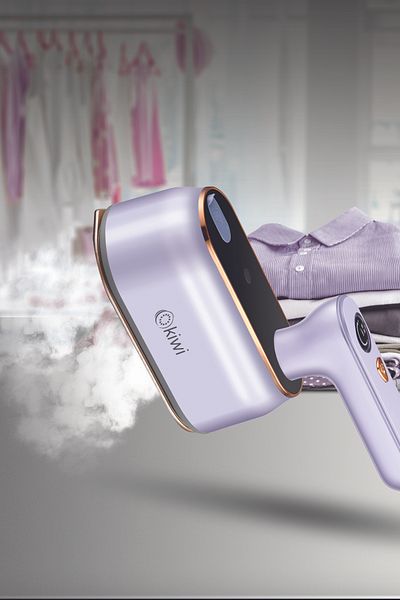 Kiwi 2 in 1 Steam Iron & Vertical Iron Wrinkle Remover Portable Purple Ksı-646
