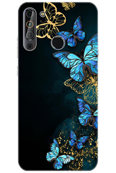 CASPER Via X20 Uyumlu Kılıf Desen Baskılı Silikon Kelebekler STK:721 CP-fueuLAv
