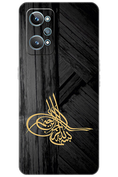 realme GT2 (RMX3311) Uyumlu Kılıf Desen Baskılı Silikon Tuğra Tasarım STK:374...