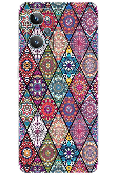 realme GT2 (RMX3311) Uyumlu Kılıf Desen Baskılı Silikon Kilim Tasarım STK:660...
