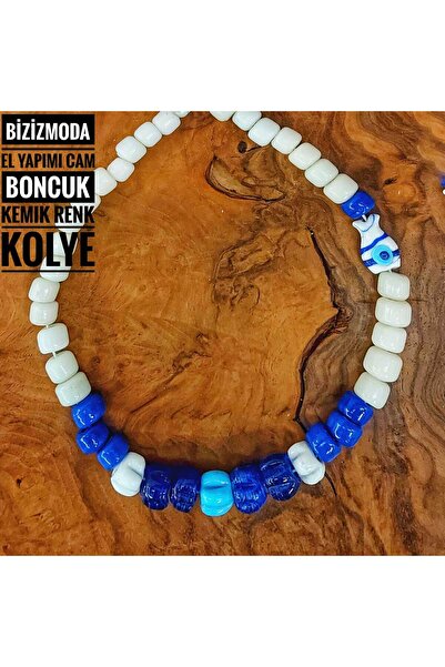 bizizmoda الطابق السفلي الزجاج حبة Serenay الزجاج قلادة عين الشر حبة قلادة