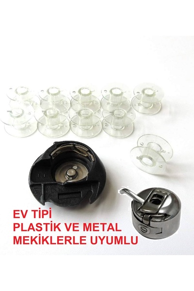 TASAYMAKİNE Bernette Dikiş Makinesi Masura 10 Adet
