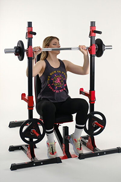 TEMFITNESS Tf-4000 Rack ( Squat Bench Press Halter Standı )
