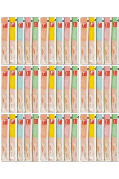 STERLİCİA Wanpy Creamy Cat Treat Karışık Krema Sıvı Kedi Ödül Maması 45 Adet ...