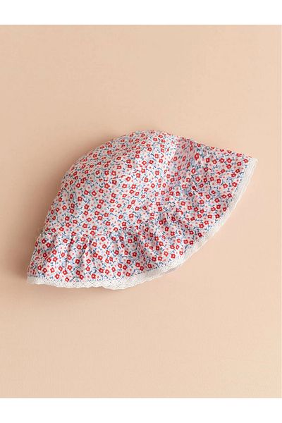 LC Waikiki KANZ Patterned Baby Girl Bucket Hat
