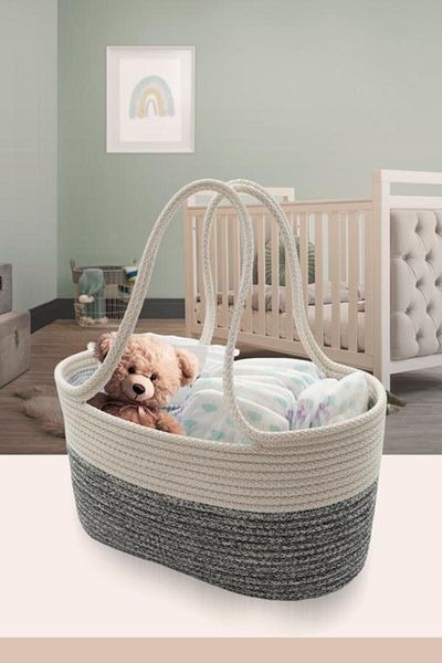 MISS JULİ Multi-Purpose Lined Mother Baby Care Bag, Newborn Diaper Organizer