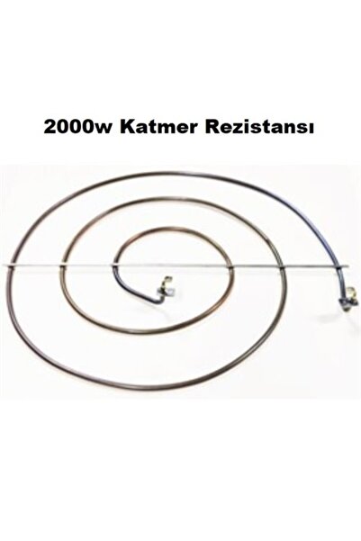 METİN ISITMA SOĞUTMA 2000W_KATMER_ FIRIN REZISTANSI