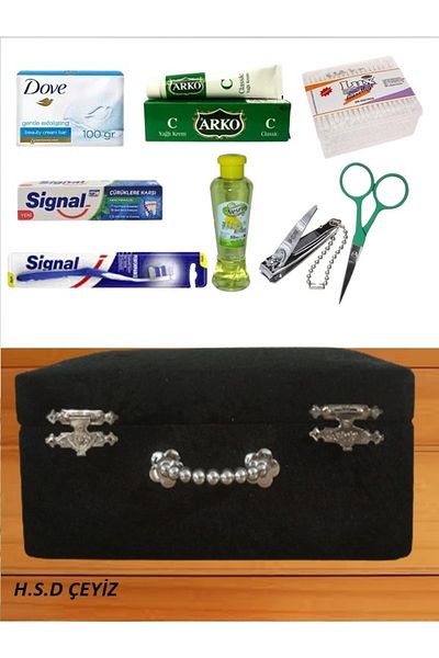 Sonem Çeyiz Cufăr de zestre pentru mire Machiaj pentru mire Set cosmetic 1302