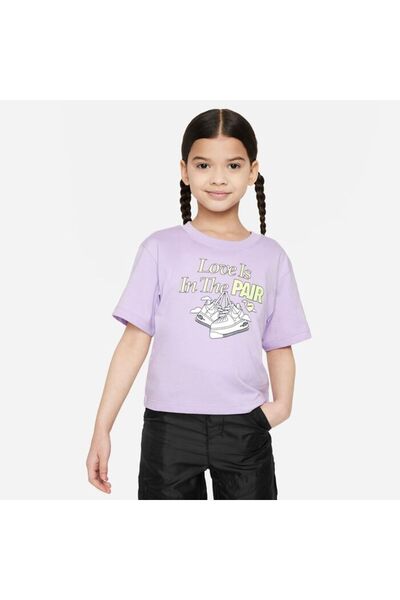 Nike NKG SWEET SWOOSH PAIR TEE GIRLS T-SHIRT 36L799-PAK