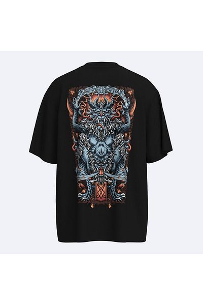 Shout Μπλουζάκι Unisex Oversize 'Shout The Demonic'