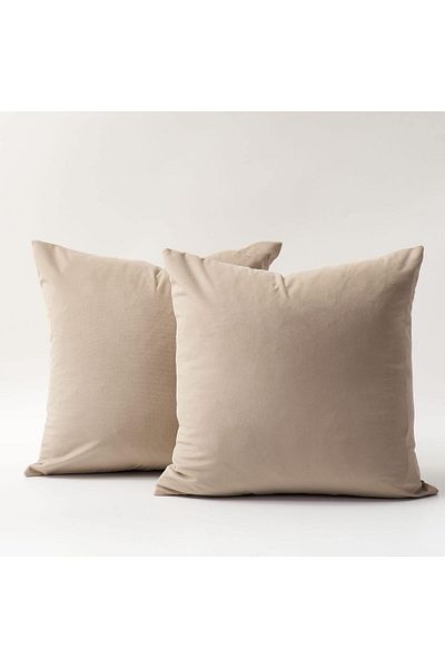 İzgi Concept 2 Pieces Luxury Throw Pillow Inner Cushion Washable Ranforce Fabric Ultra Plump 100% Silicone Filled Size Selector