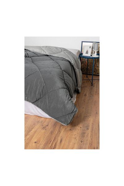 şirin eşyalarım Anthracite Double Utka Quilt - 195X215