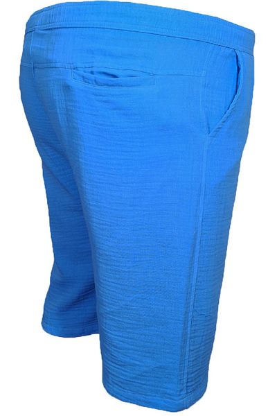 Lifeguard Plus Size Linen Bermuda Shorts
