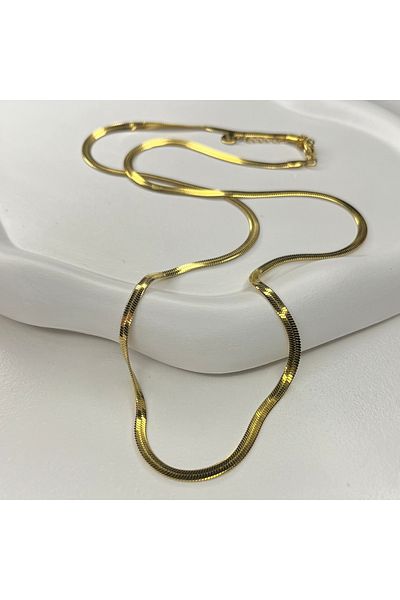 mesaco Italian Chain Steel Necklace (60+5cm)