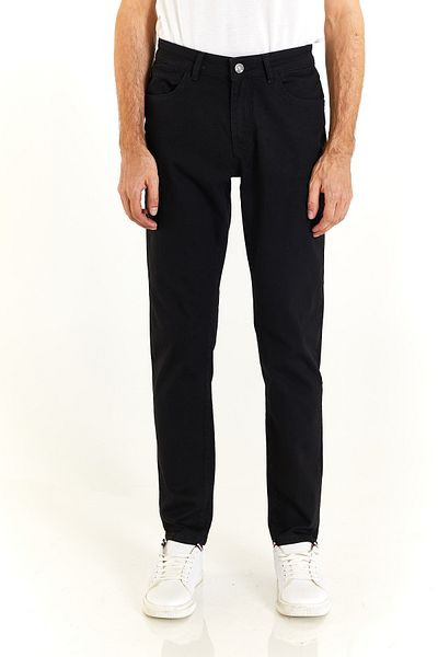 U.S. Polo Assn. US POLO ASSNMEN'S WOVEN SLIM FIT BLACK DENIM PANTS