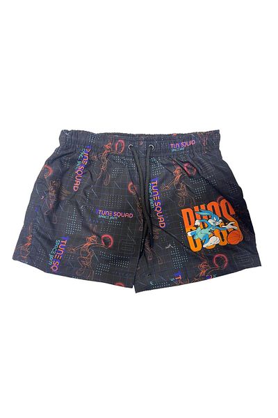 SLIPSTOP Boy's Tune Squad Short Swimsuit