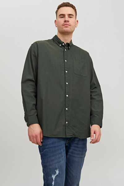 Jack & Jones Πουκάμισο Classic Oxford μεγάλου μεγέθους -12190444 - BS