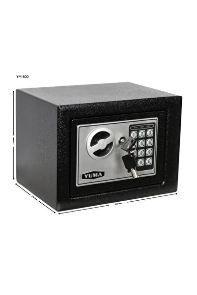 yuma kilit YUMA MİNİ BOY KASA SİYAH