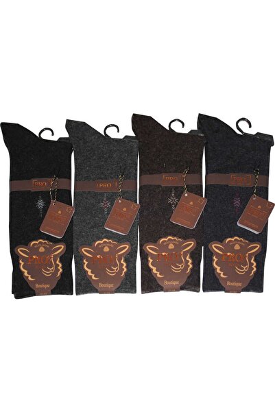 Pro Çorap Ramlıç Yün Erkek Çorap 12'li